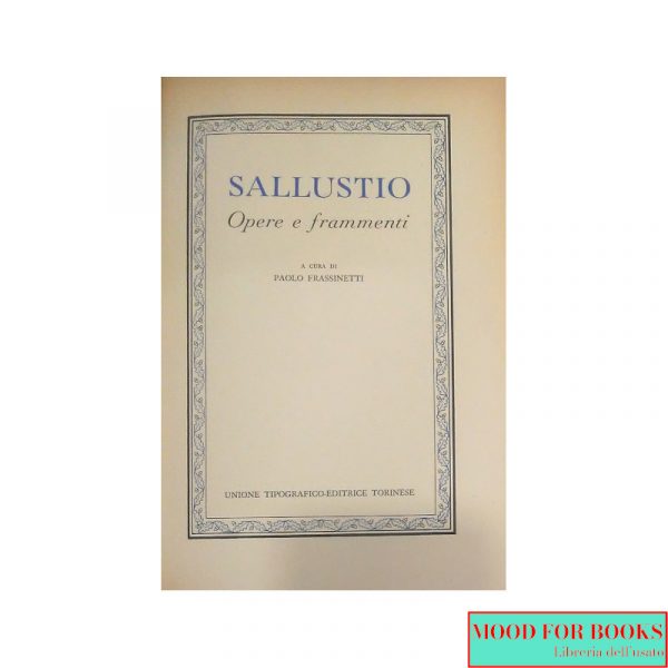 Opere e frammenti