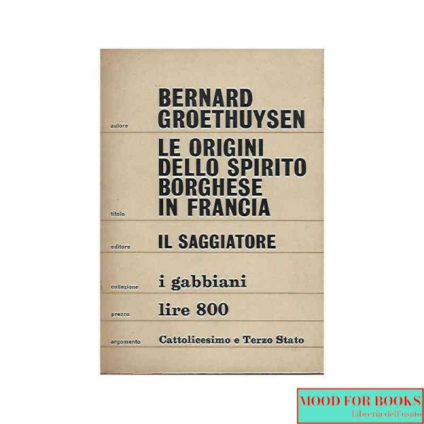 Le origini dello spirito borghese in Francia