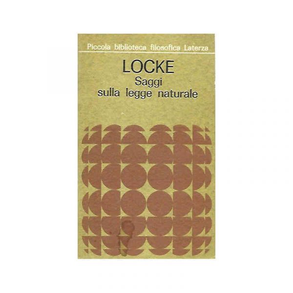 Saggi sulla legge naturale